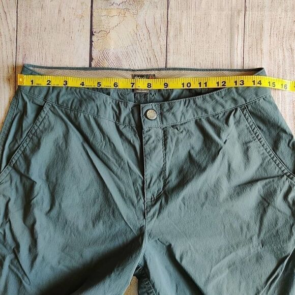 Royal Robbins flat front nylon hiking capris sz 6 - Picture 6 of 10